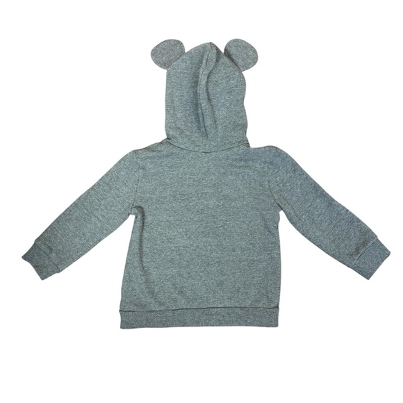 DISNEY Junior Mickey Mouse Kids Hoodie Sweatshirt with Ears Size 4T - Picture 7 of 8